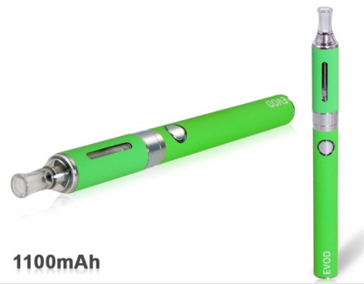 MT3 Atomizer EVOD 1100mAh Rechargeable Electronic Cigarette Kit (Green)