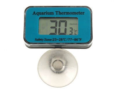 Digital LCD Aquarium Thermometer (Blue)
